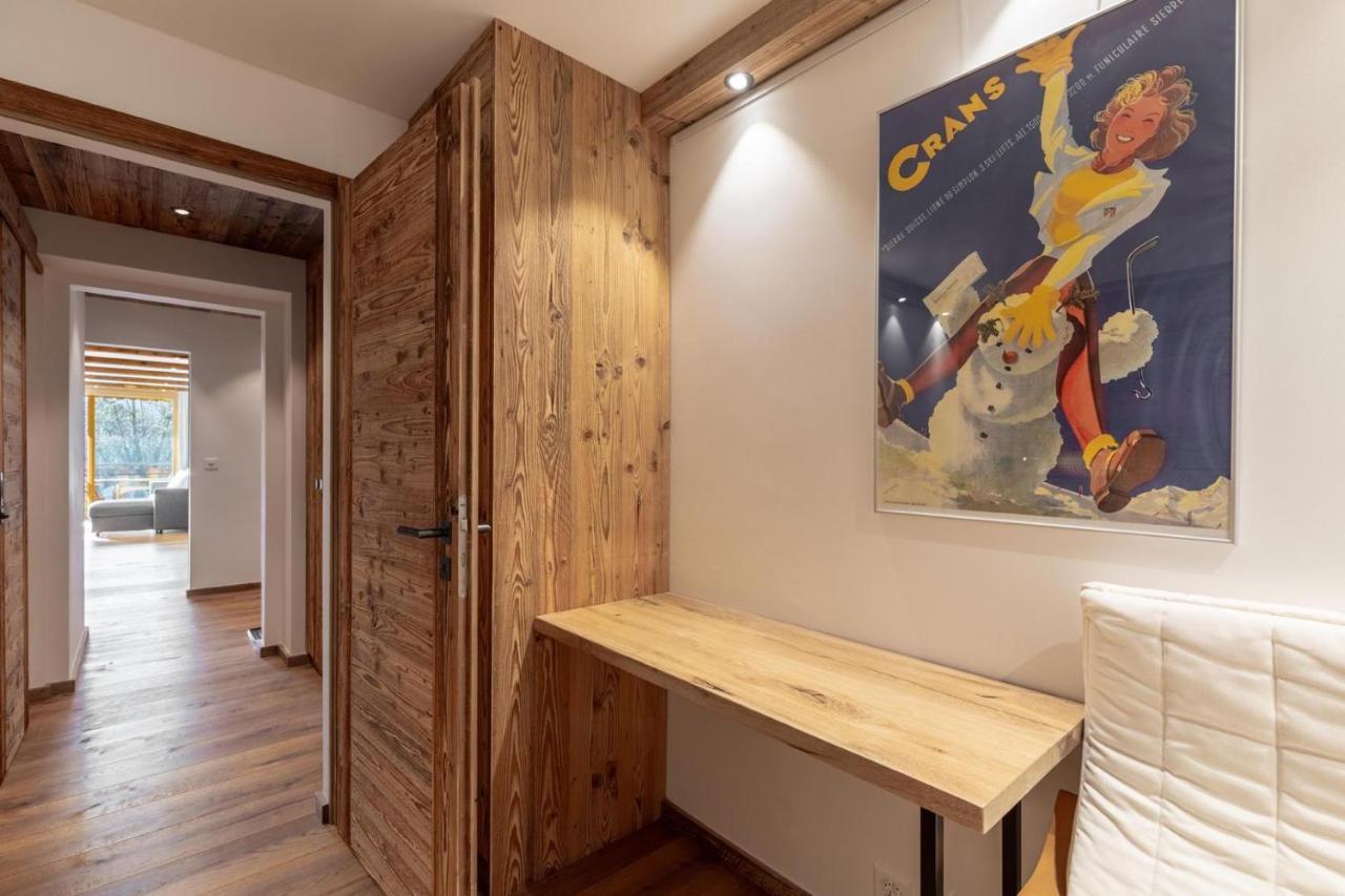 Apartment Etrier Кран-Монтана Экстерьер фото